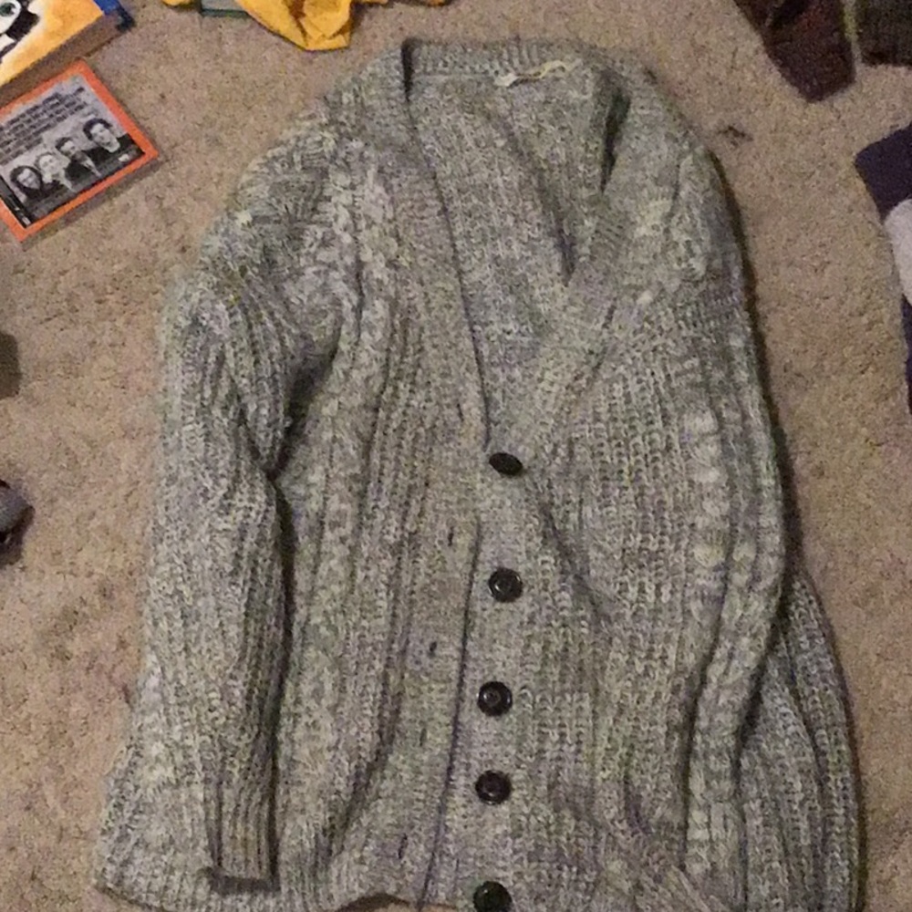 Blue notes: cardigan